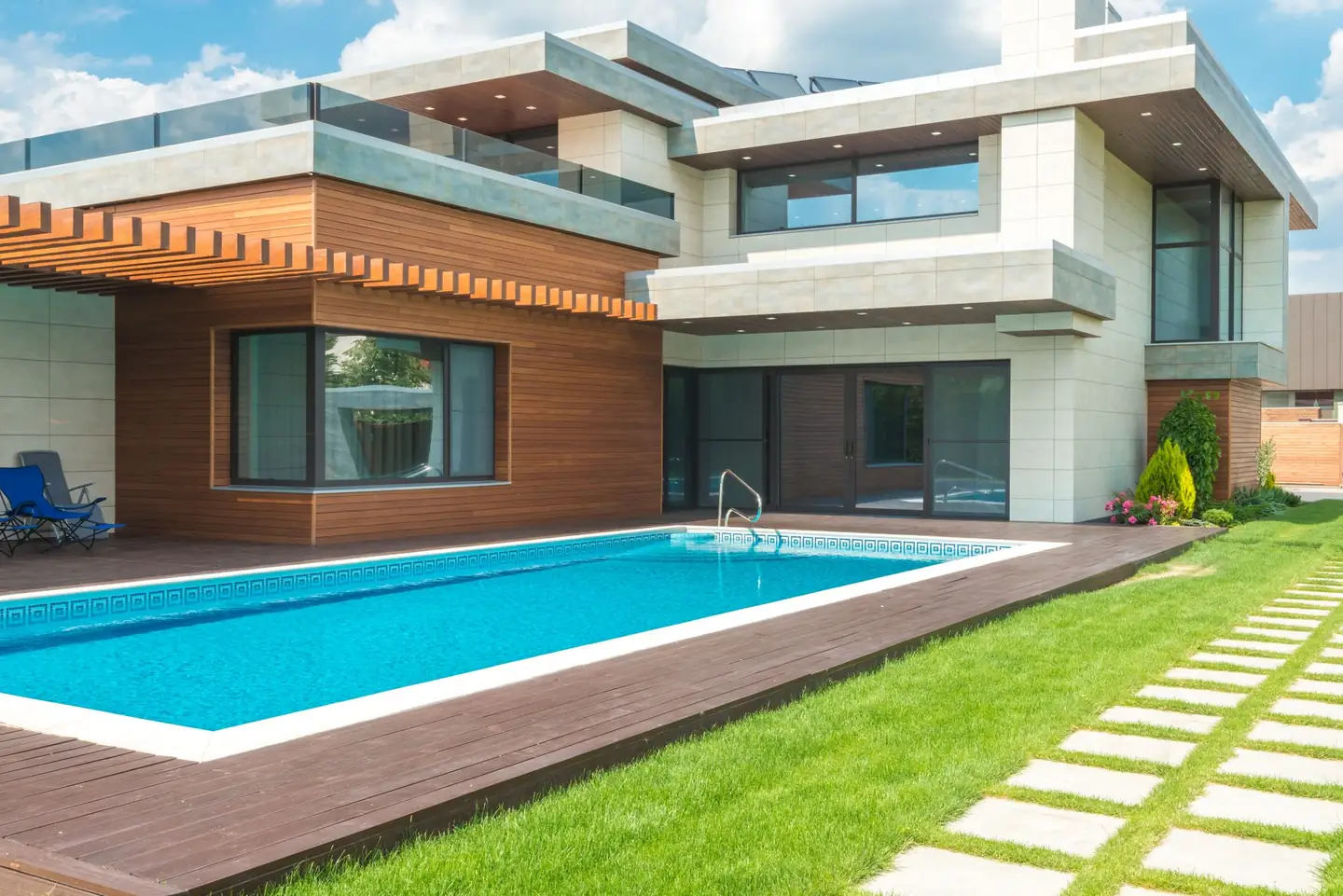 Swimming pool built in Forest Land, NSW